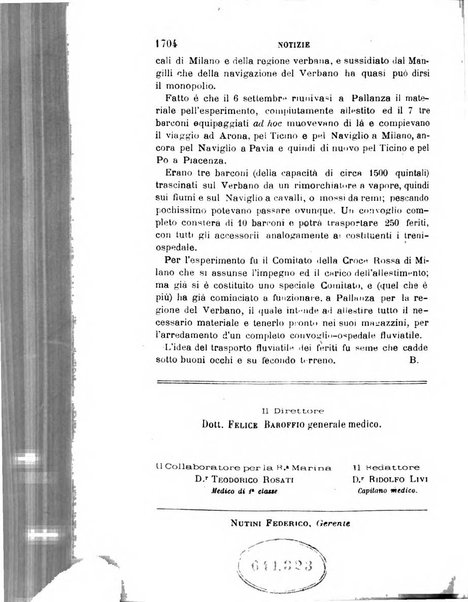 Giornale medico del R. Esercito e della R. Marina