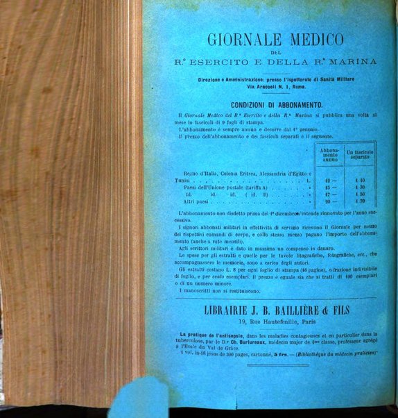 Giornale medico del R. Esercito e della R. Marina