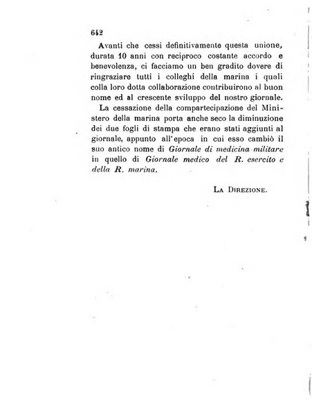 Giornale medico del R. Esercito e della R. Marina