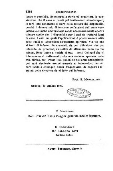 Giornale medico del R. Esercito e della R. Marina