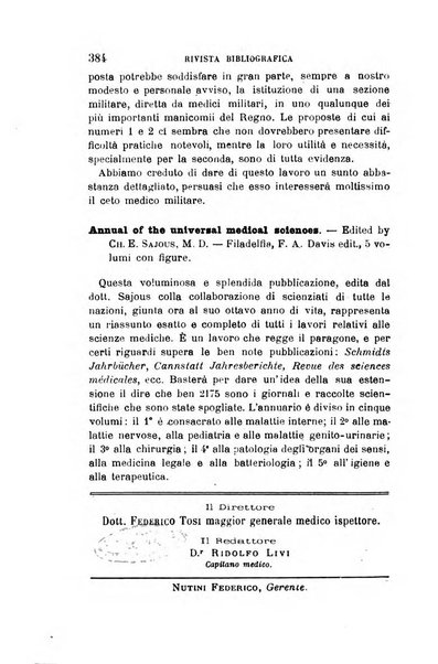 Giornale medico del Regio Esercito