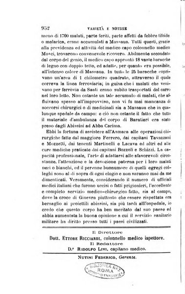 Giornale medico del Regio Esercito