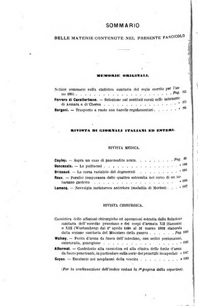 Giornale medico del Regio Esercito