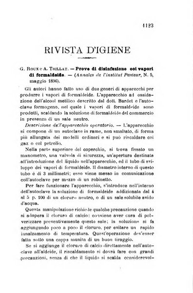 Giornale medico del Regio Esercito