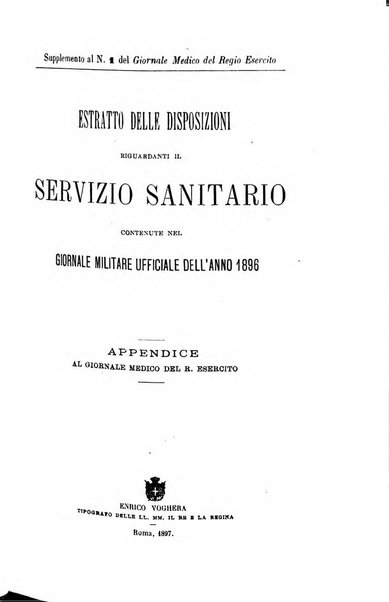 Giornale medico del Regio Esercito