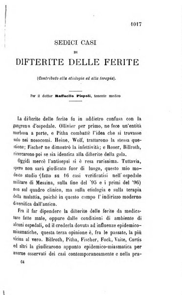 Giornale medico del Regio Esercito