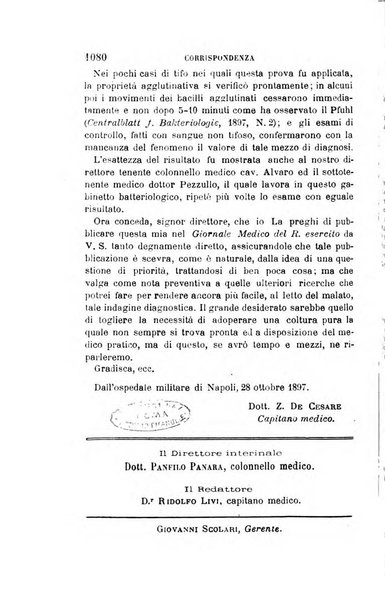 Giornale medico del Regio Esercito