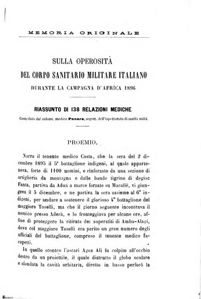 Giornale medico del Regio Esercito