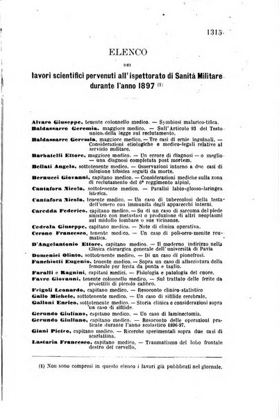 Giornale medico del Regio Esercito