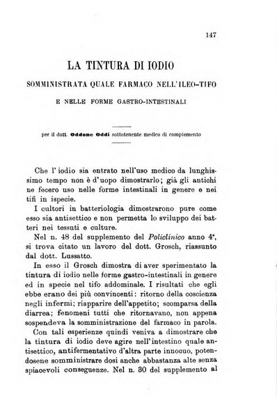 Giornale medico del Regio Esercito