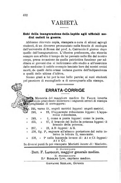 Giornale medico del Regio Esercito