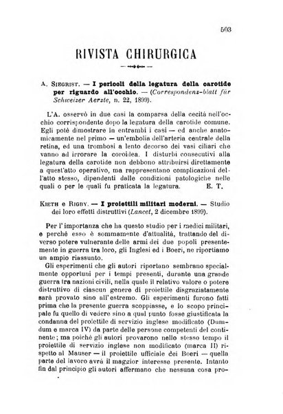 Giornale medico del Regio Esercito