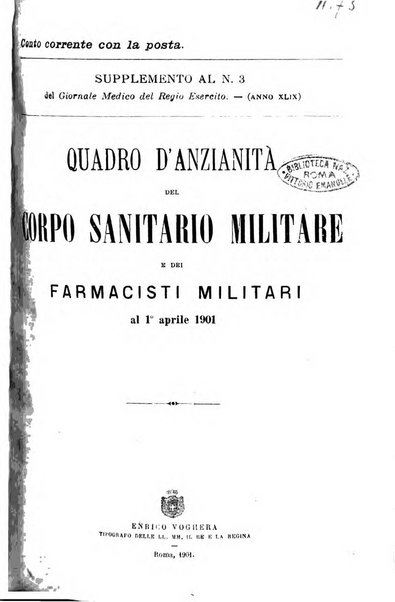 Giornale medico del Regio Esercito