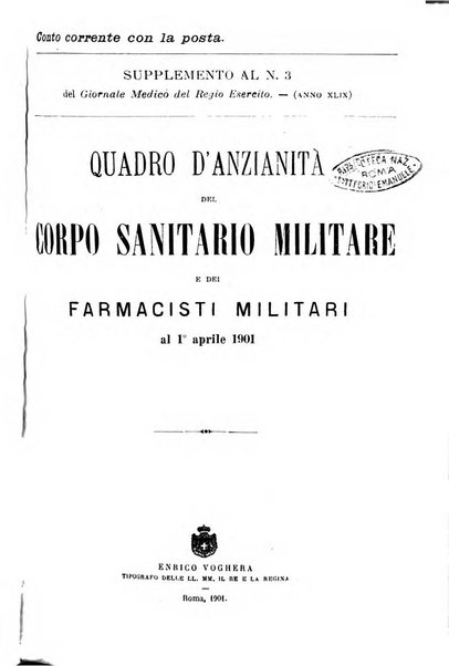 Giornale medico del Regio Esercito