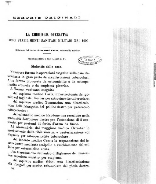 Giornale medico del Regio Esercito