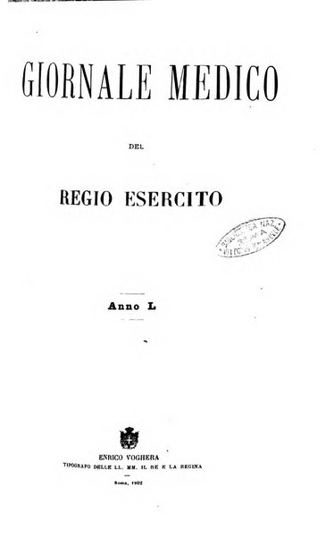 Giornale medico del Regio Esercito