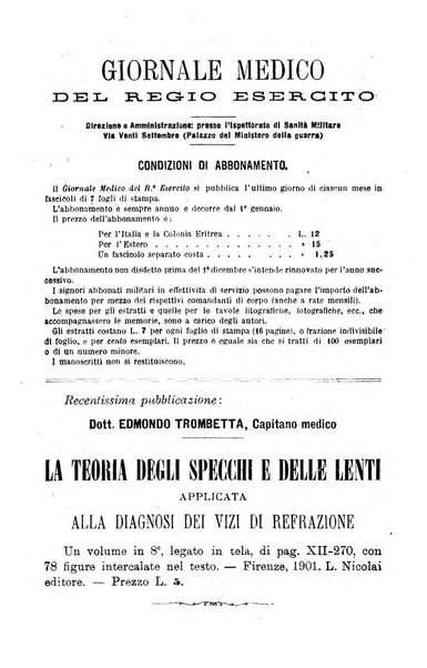 Giornale medico del Regio Esercito