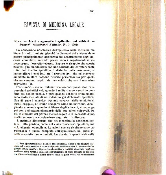 Giornale medico del Regio Esercito