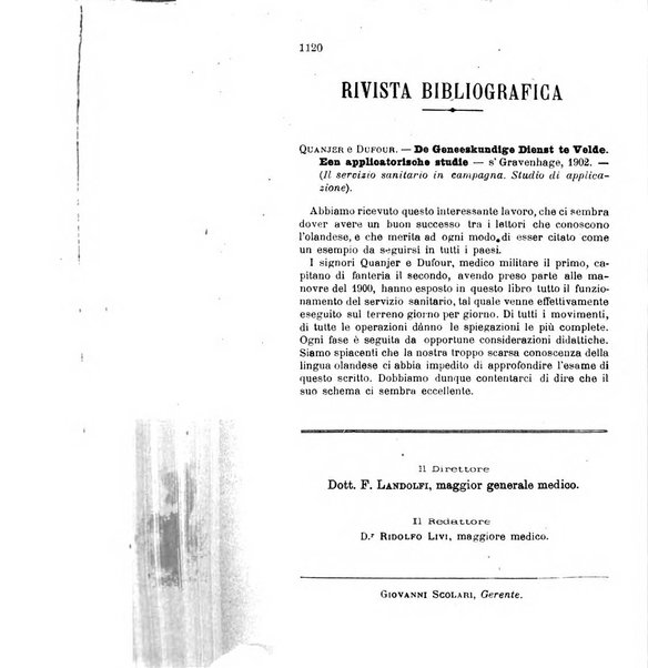 Giornale medico del Regio Esercito