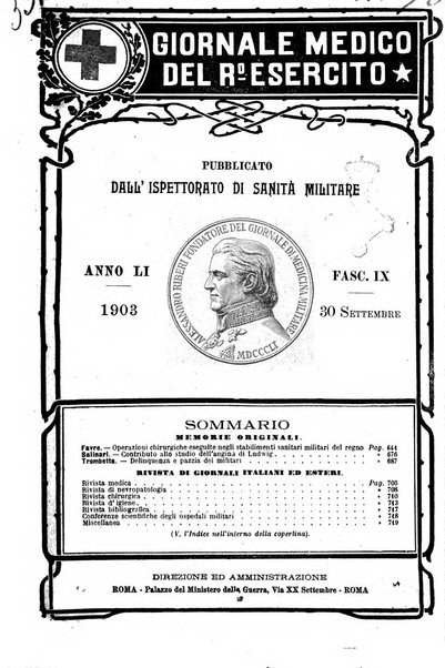 Giornale medico del Regio Esercito