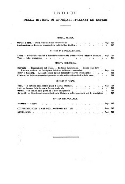 Giornale medico del Regio Esercito