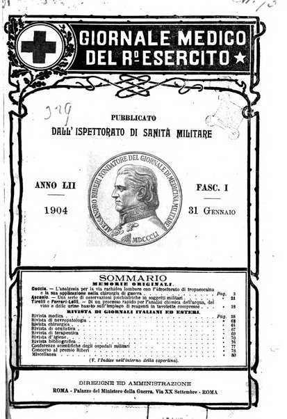 Giornale medico del Regio Esercito