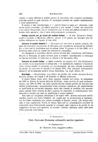 Giornale medico del Regio Esercito