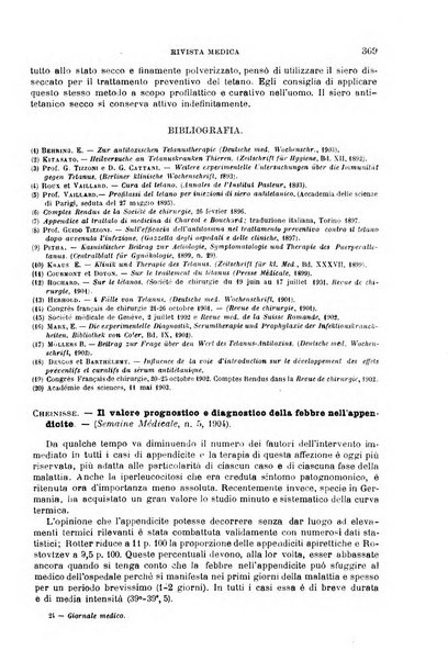 Giornale medico del Regio Esercito