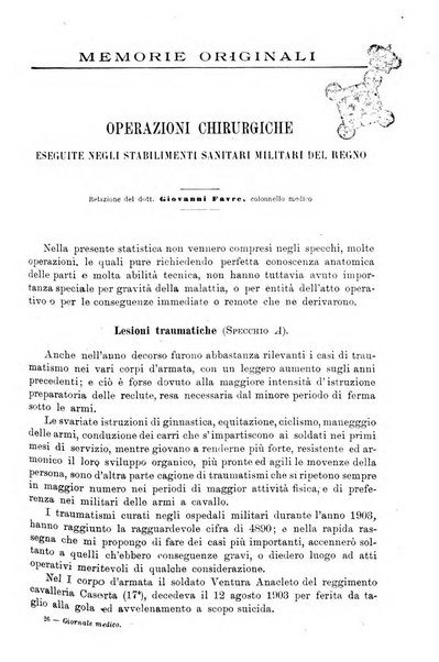 Giornale medico del Regio Esercito