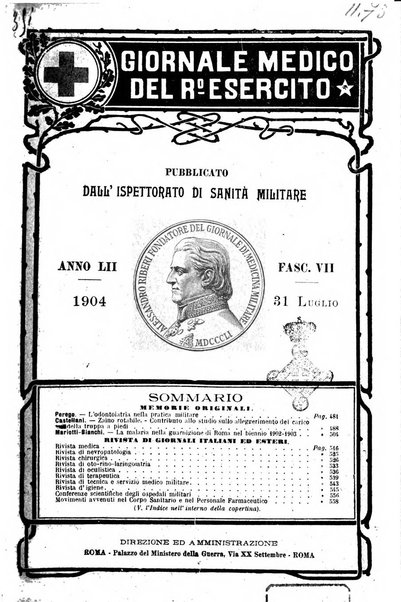 Giornale medico del Regio Esercito