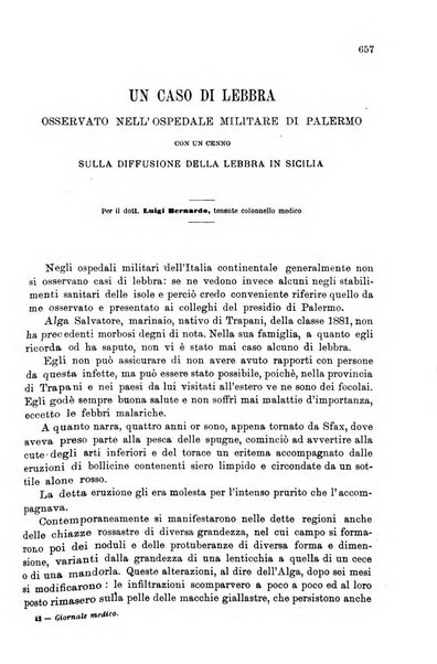 Giornale medico del Regio Esercito