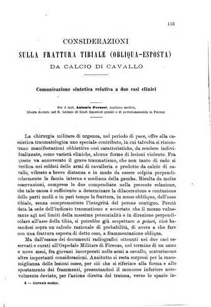 Giornale medico del Regio Esercito