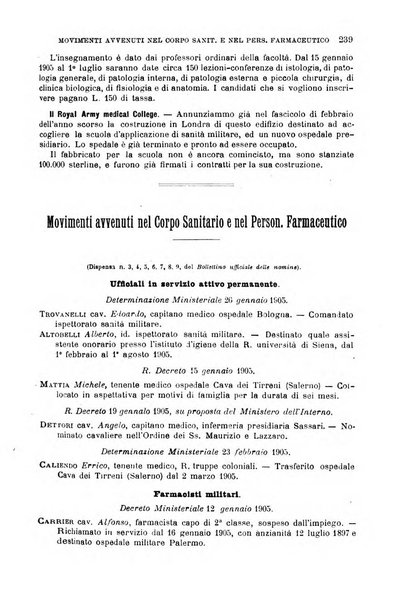 Giornale medico del Regio Esercito