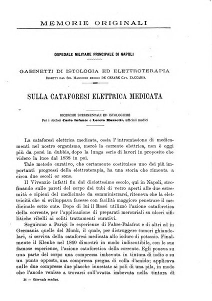 Giornale medico del Regio Esercito