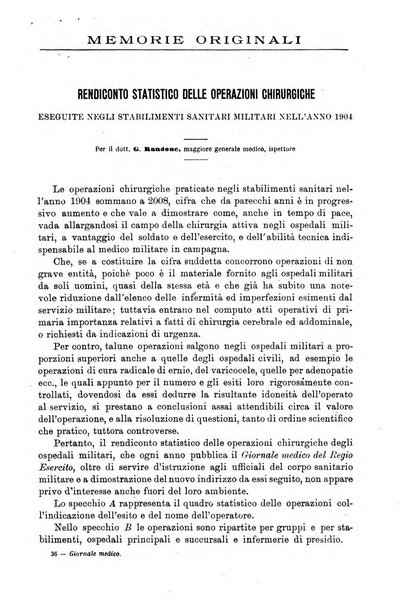 Giornale medico del Regio Esercito