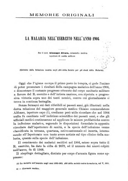 Giornale medico del Regio Esercito