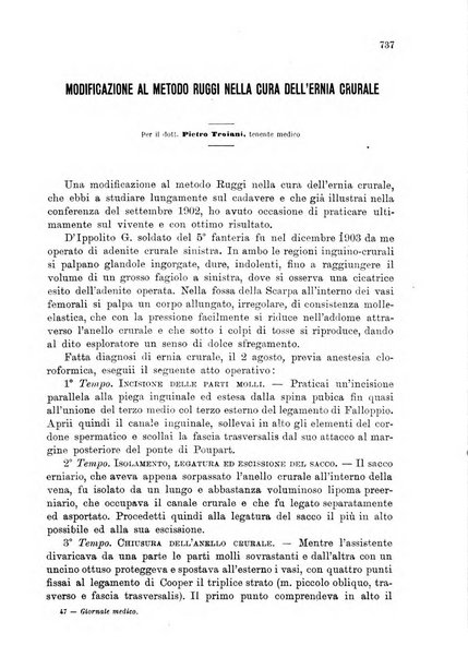 Giornale medico del Regio Esercito