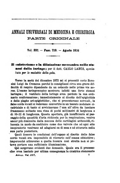 Annali universali di medicina e chirurgia