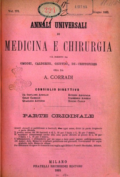 Annali universali di medicina e chirurgia