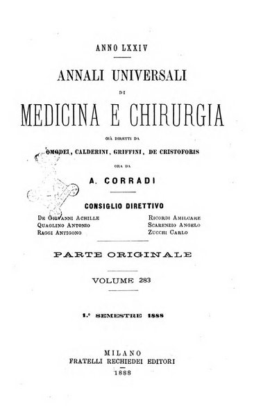 Annali universali di medicina e chirurgia