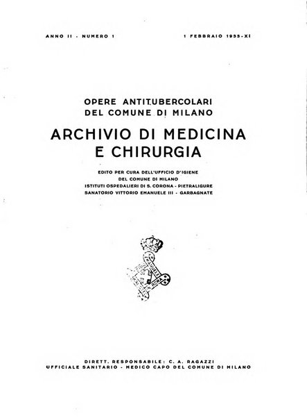 Archivio di medicina e chirurgia