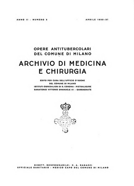 Archivio di medicina e chirurgia