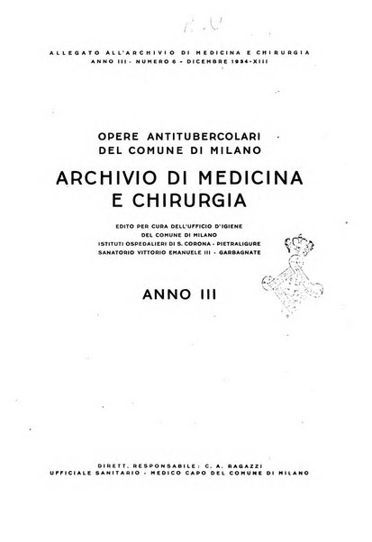 Archivio di medicina e chirurgia