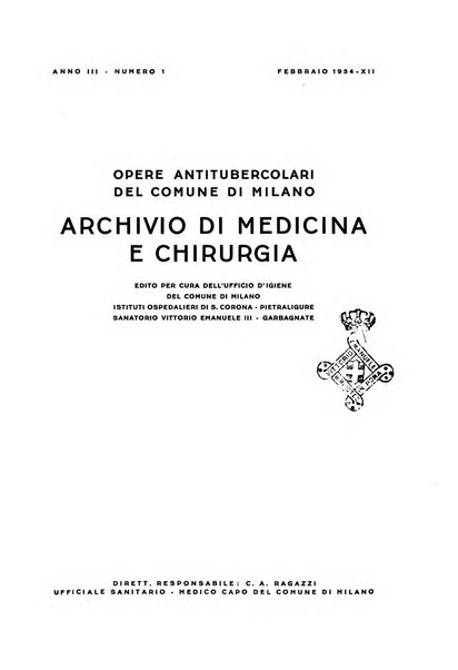 Archivio di medicina e chirurgia