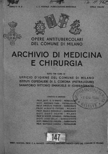 Archivio di medicina e chirurgia