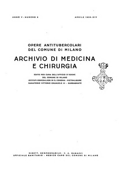 Archivio di medicina e chirurgia