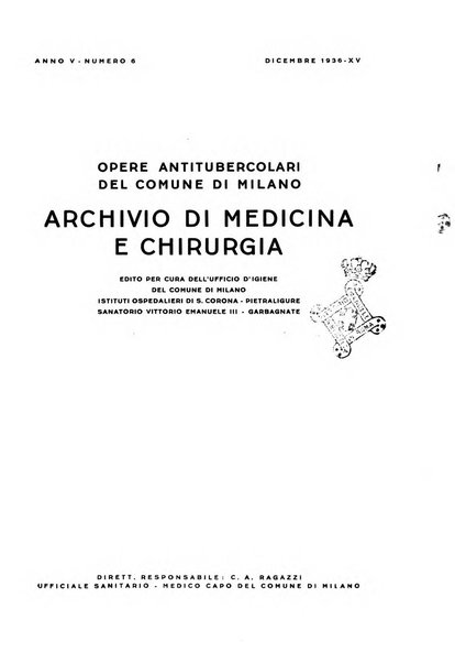 Archivio di medicina e chirurgia