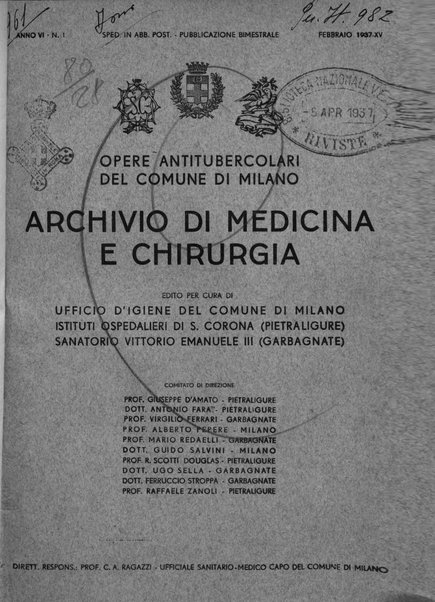 Archivio di medicina e chirurgia