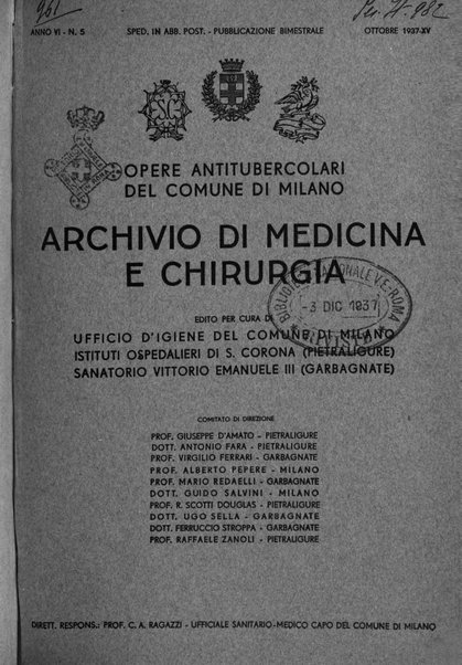 Archivio di medicina e chirurgia