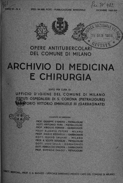 Archivio di medicina e chirurgia